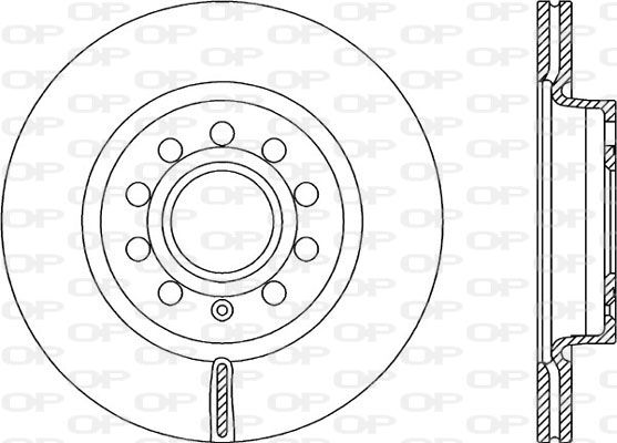 OPEN PARTS Bremžu diski BDA2150.20